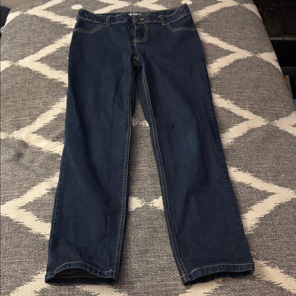Cat & Jack Dark Blue Straight Leg Jeans